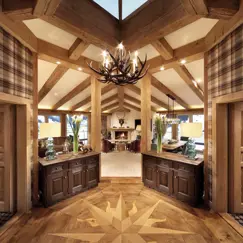 Gstaad Palace Luxury Hotel Switzerland Penthouse Three Bedroom Suite Foyer 300Dpi RGB